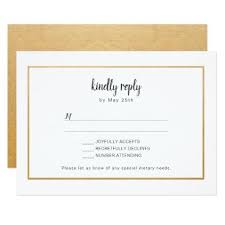 Faux Gold Foil Frame Wedding Rsvp Reply Card Zazzle Com Wedding Frames Reply Cards Wedding Rsvp