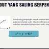 Soal ulangan harian matematika kelas 7 smp/mts materi garis dan sudut. 1