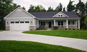 Ranch House Plan Open Finished Walkout Basement Home Plans Blueprints 21442