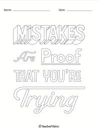From your child's favorite animals, cartoon characters, and sweet treats to cars, airplanes, and spaceships they can find many pages to spark their creativity. A Growth Mindset Coloring Sheet Teachervision