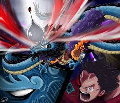 One piece is a japanese manga series written and illustrated by elichiro oda. Kaido Vs Luffy Dessin Manga One Piece Manga Manga