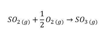 Sulfur dioxide is an inorganic colorless gas with the molecular formula so2. Sulfur Dioxide Gas Reacts With Oxygen Gas To Form Sulfur Trioxide Gas Express Your Answer As A Brainly Com