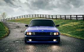 Bmw Classic Blue Front E34 540i Hella Sight 1080p Wallpaper Hdwallpaper Desktop In 2021 Bmw Bmw E34 Bmw M4