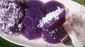 Ingredients 1 1 2 Cup Water1 2 Cup Mashed Ube Purple Yam 1 2 Cup Brown Sugar Or Add More1 1 2 Cup Cassava Powder Filipino Desserts Asian Desserts Ube Recipes