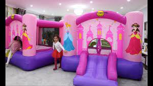 2017 summer anime set in an alternate victorian era london. Princess Bouncy Castles In My House Youtube