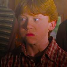 Ron Weasley's funny faces in Chamber of Secrets