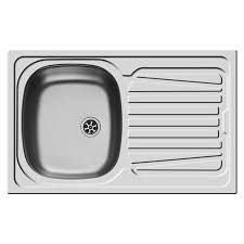 Nowadays, kitchen sinks come in a variety of shapes, sizes, and finishes, from traditional stainless steel and porcelain to more modern copper and black granite. Sparta Stainless Steel Sink 79cm X 50cm Kitchen Sinks For Caravan Motorhome Marine Grasshopper Leisure