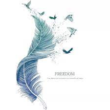 paixao por aves 3 feather tattoo design feather tattoos feather wall decal
