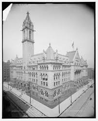 The Old Post Office Also Known As U S Post Office Is A Historic Post Office Building Located At 121 Ellicott Str Post Office Old Post Office Office Building