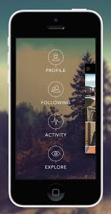 Oneshot Flatdesign Side Menu By Eric Hoffman Iphone App Design Web App Design Ios Design