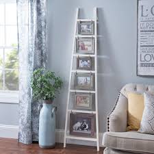 Ladder Leaner Collage Frame From Kirkland S In 2020 Farm House Living Room Ladder Decor Home Decor