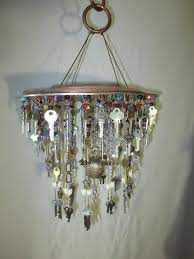 Handmade One Of A Kind Made With Discard Material Wind Chime Wind Chimes Homemade Wind Chimes Wind Chimes Craft