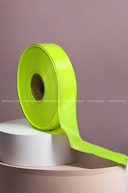 Dây phản quang 3cm x 100m vải vàng chanh