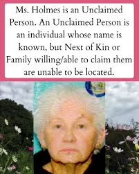 UNCLAIMED PERSON *Chesley Ann Holmes*  NamUs:https://www.namus.gov/UnclaimedPersons/Case#/96678?nav  TheForgottenLives: https://www.tiktok.com/t/ZP8NDydR7/