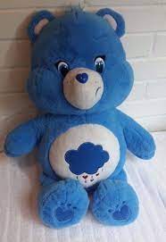 Care Bears Grumpy Bear Stuffed Animal Plush Blue Rain 21 A16 Carebears Bear Stuffed Animal Blue Rain Care Bears