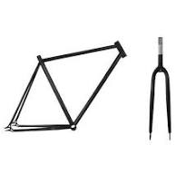 Telaio Bici Pista Telaio Pista Acciaio Telaio In Carbonio BSA Single Speed Per Bici Da Corsa Fissa 700c