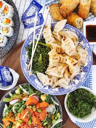 If you're looking for easter dinner ideas for a smaller group that still feel festive, this juicy lighten your easter dinner menu with this bright, refreshing side dish. Sushi Night At Home Domestikatedlife