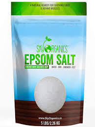 Some bath recipes call for the. Epsom Salt By Sky Organics 5 Lbs 100 Pure Magnesium Sulfate Natural Usp Grade Kosher Non Gmo Laxat Muscle Tension Relief Tension Relief Pure Magnesium
