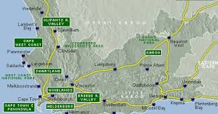 Western Cape Relief Map South Africa Relief Map Western Cape Africa