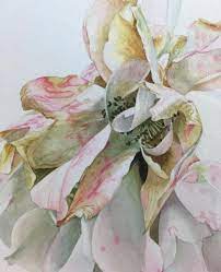 Billy Showell Fading Flowers Watercolor Roses Flower Painting Floral Painting Flower Art
