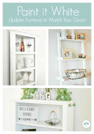 How does all this help you with wall color matching? Paint It White Updating Furniture To Match Your Decor Across The Blvd