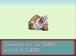 Pokemon Vigoroth Evolves In Pokemon Sapphire Youtube