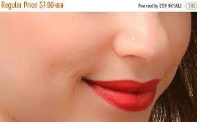 Sale Tiny Nose Stud Gold Nose Stud Nose Stud Tiny Nose Etsy Gold Nose Stud Tiny Nose Studs Nose Piercing Stud