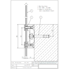 The 10mm crystalrail tempered glass panels are 98% free of iron which produces a crystal clear glass panel with clarity you have never seen before. D Line Block Easy Glass Q Railing Uk Cad Dwg Architectural Details Pdf Dxf Archispace