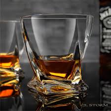 Twist Whiskey Glass By Jl Storm Glass Whiskey Cocktails Whiskey Glasses
