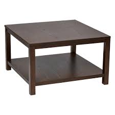 Enjoy free shipping on most stuff, even big stuff. Office Star Products Merge 31 In Espresso Medium Square Wood Coffee Table With Shelf Mrg12sr1 Esp The Home Depot