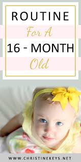 16 Month Old Toddler Schedule Getting Used To One Nap Toddler Routine Sleep Training Baby Baby Wise