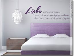 Noch viele weitere schöne wandtattoos für das schlafzimmer in unserem shop. Wandspruch Liebe Mich Am Meisten Schlafzimmer Wandtattoo