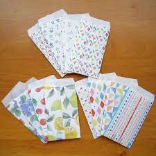 ラッピングにもおすすめ ダイソーの和紙ちよがみで ポチ袋 作り 簡単diy numakoのブログ 日めくりカレンダー 手作り 折り紙 可愛い ぽち袋 手作り