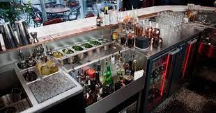 Les Bains Designed By Agence En Place Bar Design Restaurant Bar Counter Design Home Bar Essentials