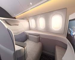 The 777x is equipped with wingtips that fold up when the plane is on the ground. Boeing Shows Off The Interior Of Their New 777x Aircraft Model Simple Flying