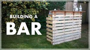 Find wooden home bars get info at theweb.com! 17 Homemade Pallet Bar Plans You Can Build Easily