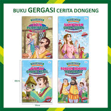 Seorang pria membawa pulang putranya melalui hutan dekat hulu sungai di pedalaman kelantan. Buku Gergasi Cerita Dongeng Dwibahasa Saiz Buku 46cm X 33cm Shopee Malaysia