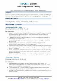 Sample administrative assistant job description clearly outlines the typical administrative assistant duties, responsibilities and perform a wide range of administrative and office support activities for the department and/or managers and supervisors to facilitate the efficient operation of the organization. Accounting Assistant Resume Samples Qwikresume
