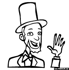 These alphabet coloring sheets will help little ones identify uppercase and lowercase versions of each letter. President S Day Online Coloring Pages