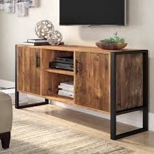 We have corner tv stands and media consoles that house your electronics, however large or small your space may be. Allmodern Henrickson Tv Stand For Tvs Up To 65 Reviews Wayfair Ca