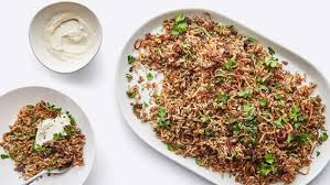 Lemony Lentils And Rice With Caramelized Onions Recipe Caramelized Onions Lentils Lentils And Rice
