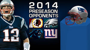 Patriots 2014 Preseason Schedule Announced