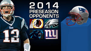 patriots 2014 preseason schedule announced