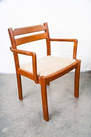 Danish Modern Dining Chairs Teak Dyrlund Set 6 Arm Chairs Mid Century Denmark Danish Modern Dining Chair Modern Dining Chairs Mid Century Chair