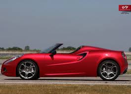 U Design The New Alfa Romeo 4c Spider Car Wheels Gto Car Alfa Romeo 4c