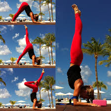Pincha Mayurasana How To Do An Elbow Handstand Yoga Handstand Yoga Poses Yoga Fitness