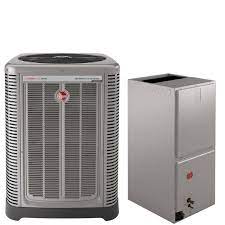 Maybe you would like to learn more about one of these? 4 Ton Rheem 17 Seer R410a Two Stage Variable Speed Air Conditioner Split System National Air Warehouse