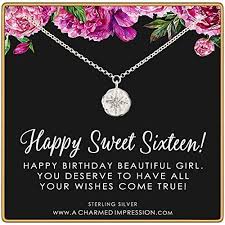 This sterling silver necklace is simple and elegant so it won't overpower anything else she's wearing that day. The Top Sweet 16 Gifts For Girls Familyeducation