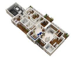 3d Floor Plan Of Clients Design Colour Selection Nsw 3d House Plans Home Design Floor Plans 4 Bedroom House Plans
