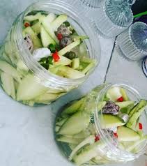 Masukkan air paip (air bertapis),separas buah. Cara Buat Jeruk Mangga Asam Boi Crunchy Krup Krap Serius Ketagih